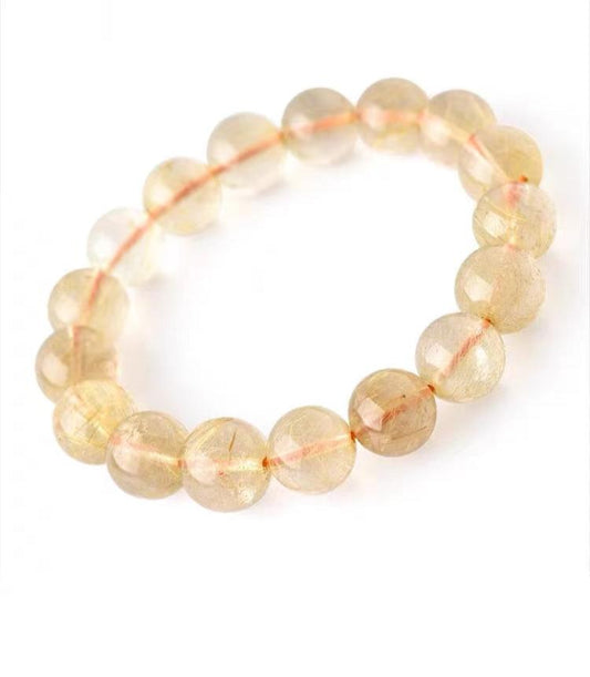 Tea Watermelon Stone Bracelet - Balance & Vitality - Zenlike