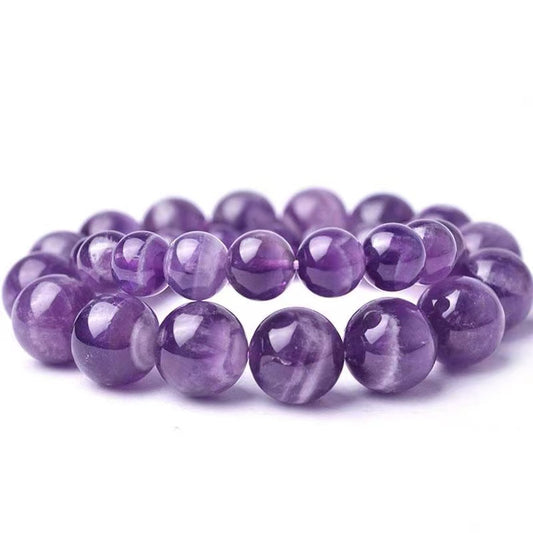 Amethyst Stone Bracelet - Spiritual Clarity and Calm - Zenlike